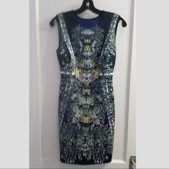 Clover Canyon Russian Enamel Print Scuba Dress - Picture 2 of 6